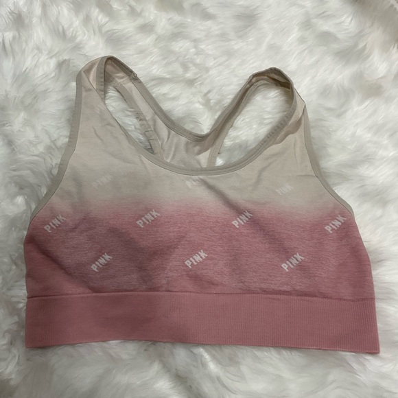 PINK Victoria's Secret Pink Ombre Bralette and Palm Print Shorts - Picture 9 of 12